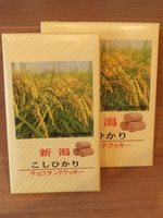 コシヒカリチョコサンド